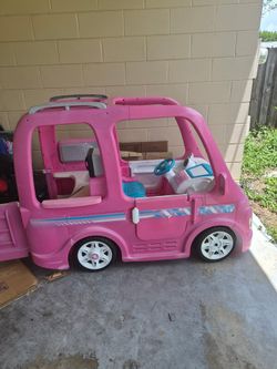 Barbie Camper Power Wheel
