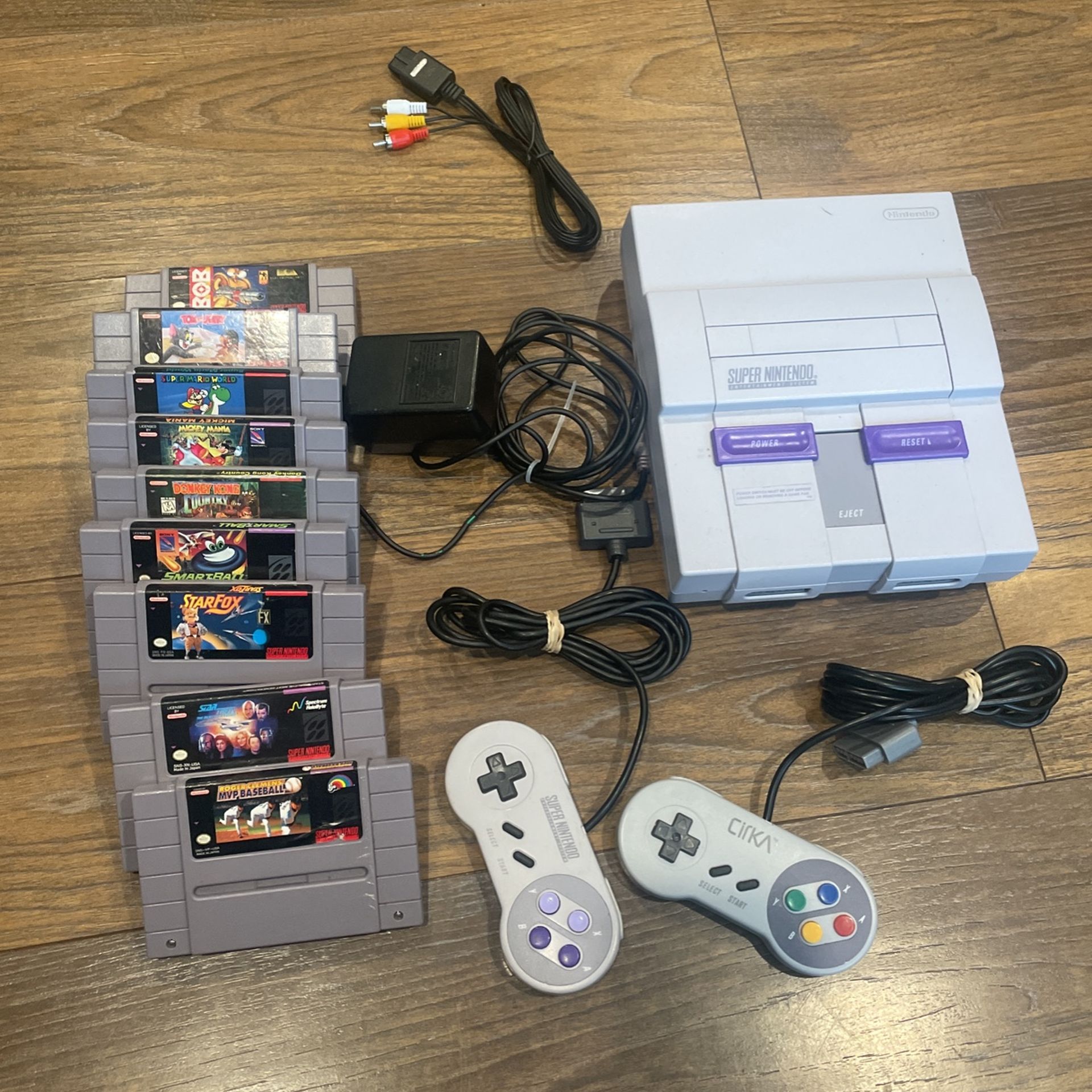 SNES System With Games!!