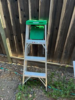 Ladder werner 4 foot aluminum