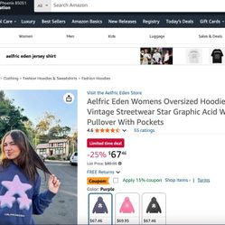 New - Aelfric Eden  - Unisex With Tags