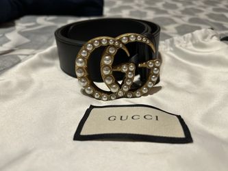 Black Gucci Belt