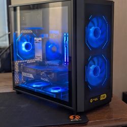 AMD Ryzen 5 7600x + AMD Radeon RX 6600 XT AM5 RGB Gaming Desktop PC Computer