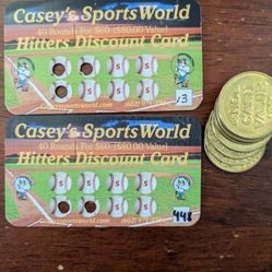 Batting Cage Tokens