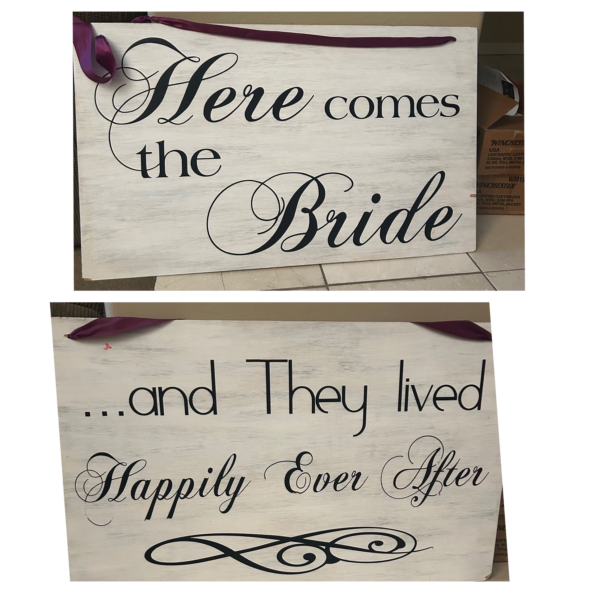 Wedding Sign