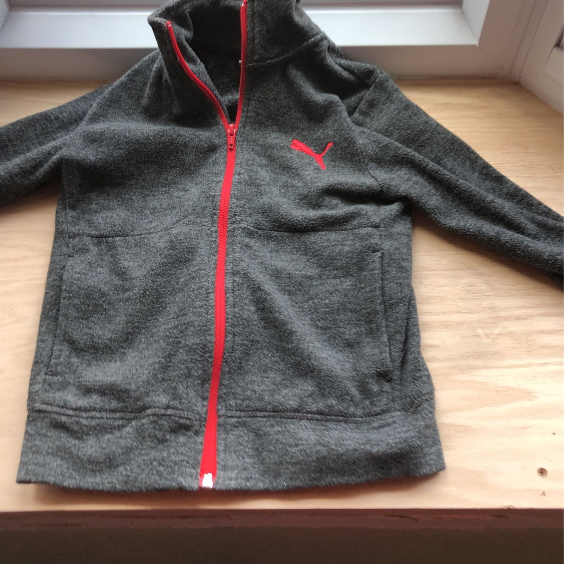 Boys size 6/7 Puma jacket