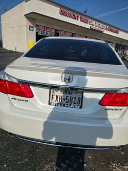 2015 Honda Accord Sport Sedan White For Sale
