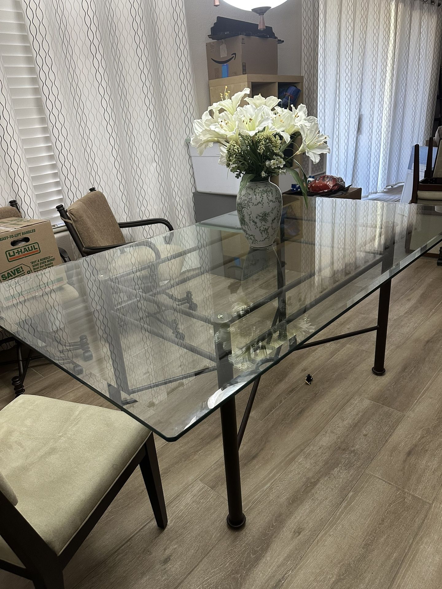 Glass Dining Table