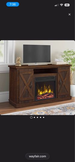 Electric Fireplace  TV Stand