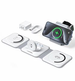 Ucorix 3-in-1 Foldable Wireless Charging Station