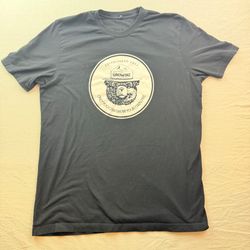 Growbiz Graphic T Shirt Charcoal 100% Cotton