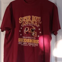 Vintage 1980s Washington Superbowl Tshirt 