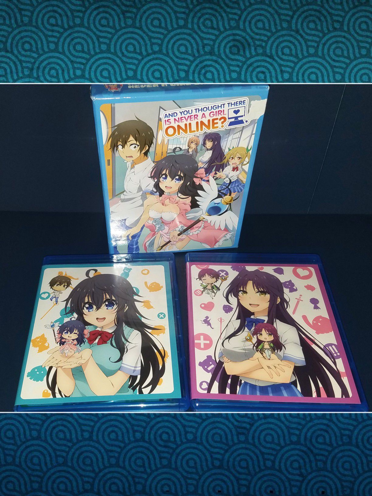 And You Thought There Is Never A Girl Online? Limited Edition Blu-ray & DVD Box Set Anime Funimation