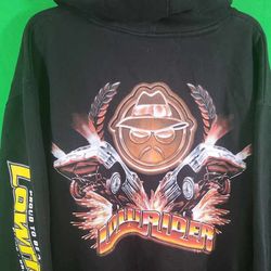 Vintage Lowrider Golo Size Large Hoodie Logo Cars Homies Hoodie 90s