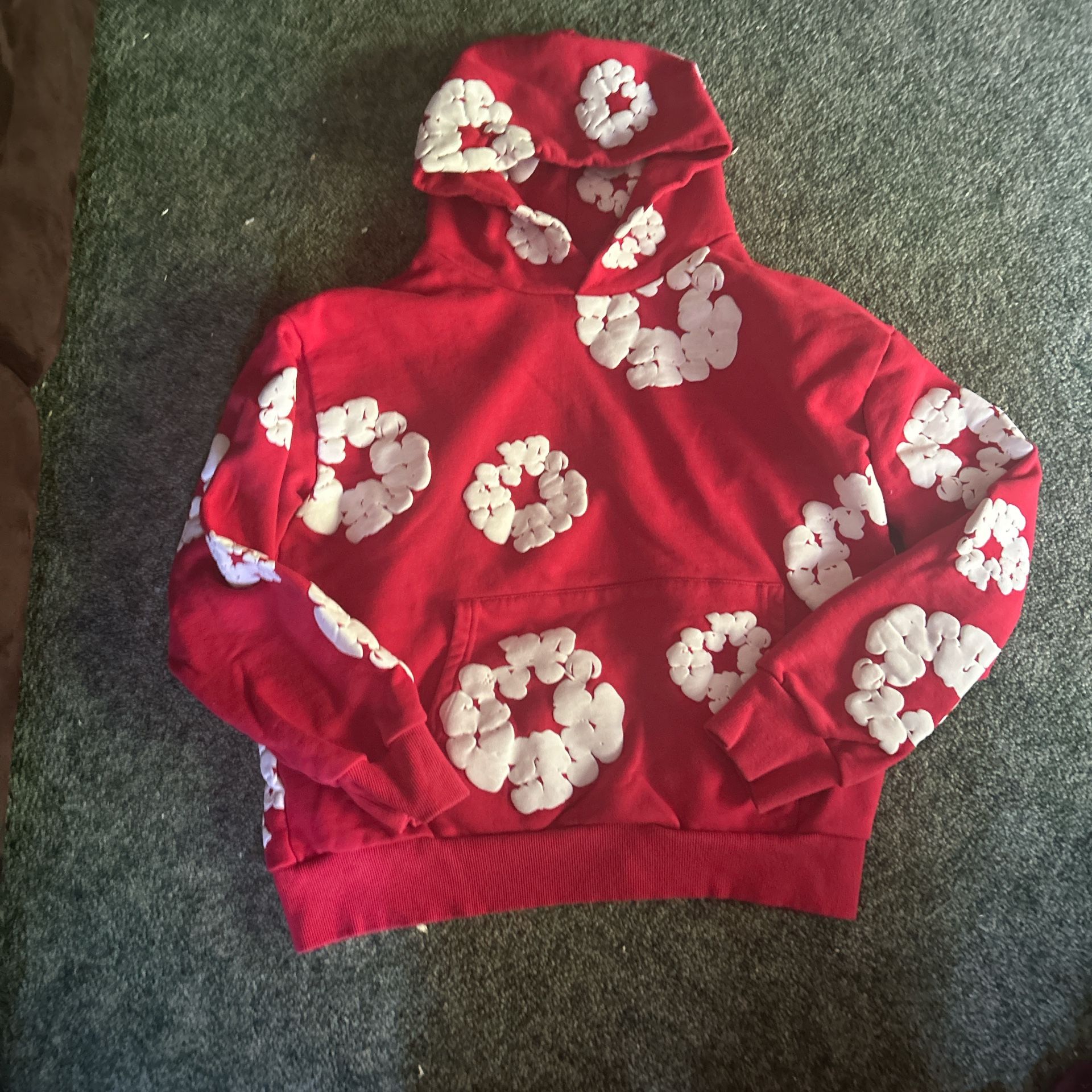 Red Denim Tears Hoodie
