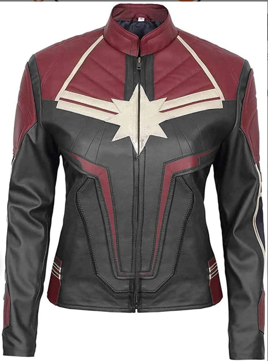 New Captain Marvel Leather Jacket