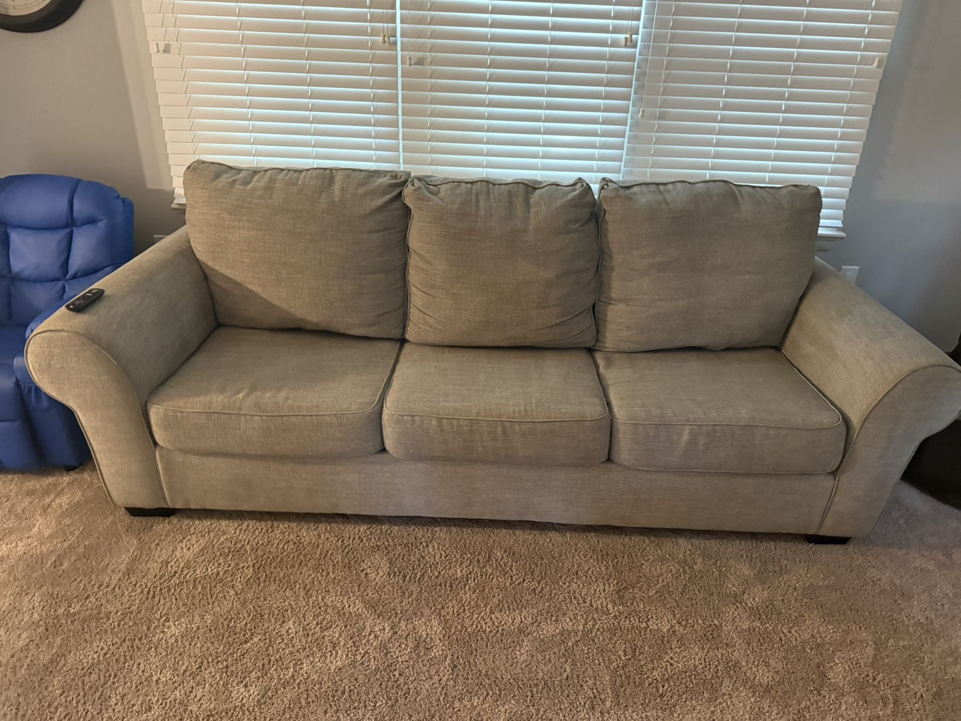 Couch And Chair With Ottoman
