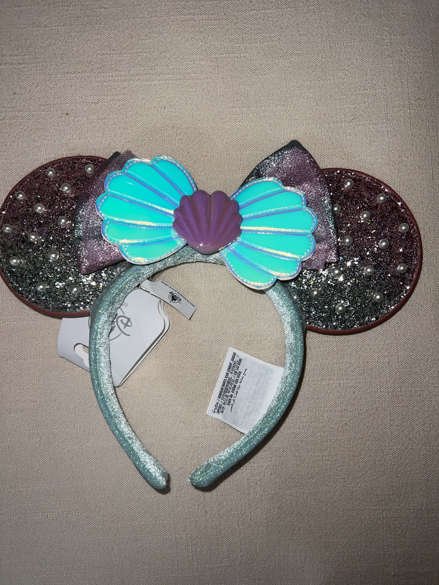 Disneyland The Little Mermaid Minnie Mouse Ears
