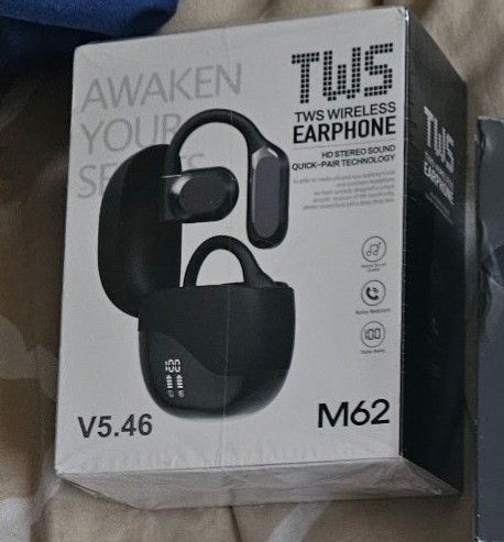 TWS WIRELESS A62 BLACK