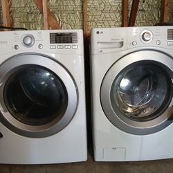 Used LG Front Loader Washer And Dryer