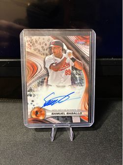 samuel basallo bowman best rookie auto