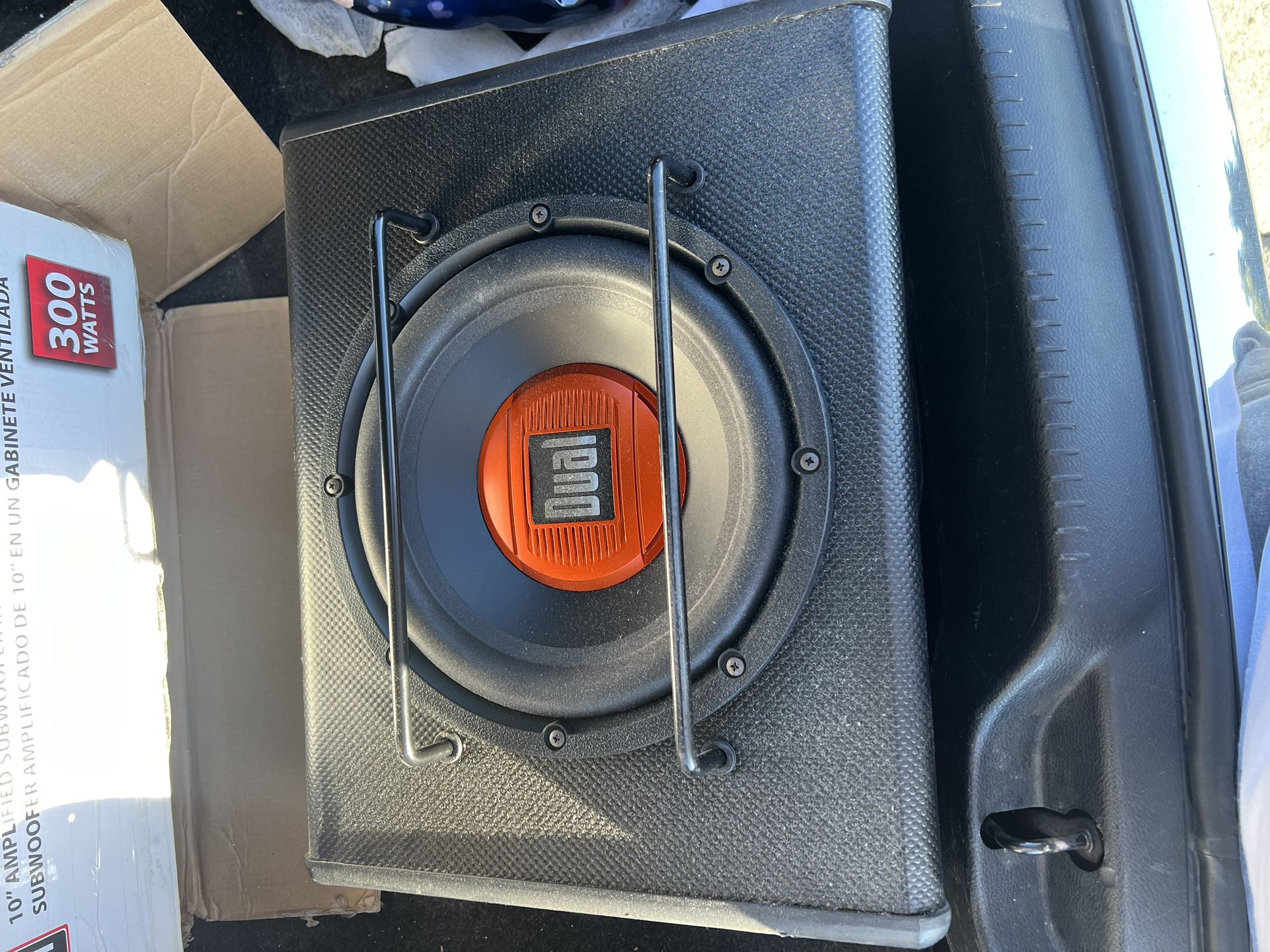 Dual 10 Inch Subwoofer