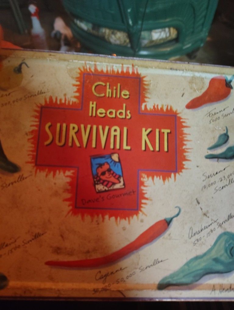 Chili Heads Survival Kit From 1990s