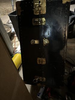 Antique Steam Trunk