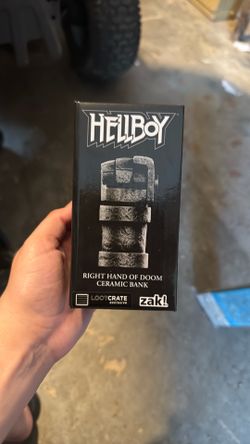Hellboy hand of doom mini bank