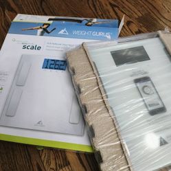 Smart scale with the box