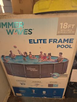 Above ground pool 18ft