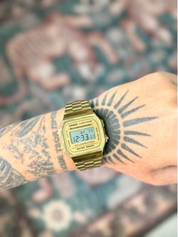 Gold CASIO Watch