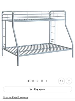 Coaster Fine Furniture Metal Bunk Bed