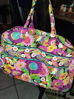 Vera Bradley travel luggage