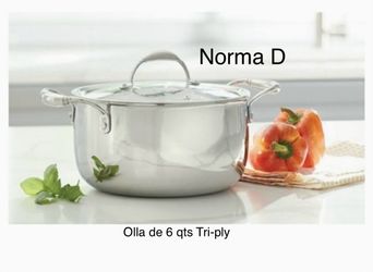 Olla De 6 Qts Tri-ply Nueva En Su Caja 🌺 Princess House 🌺