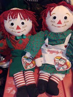 Raggedy Ann and Andy Holiday Doll