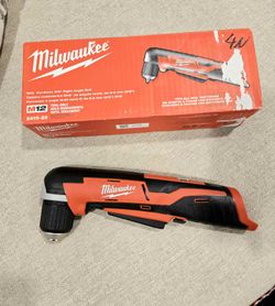 Milwaukee 12V Variable Speed Right Angle Drill