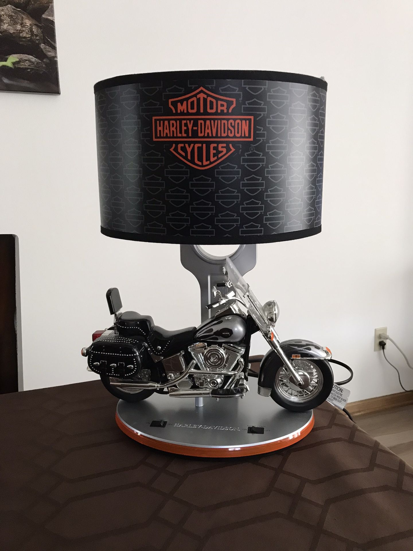 Harley Davidson Vintage Lamp