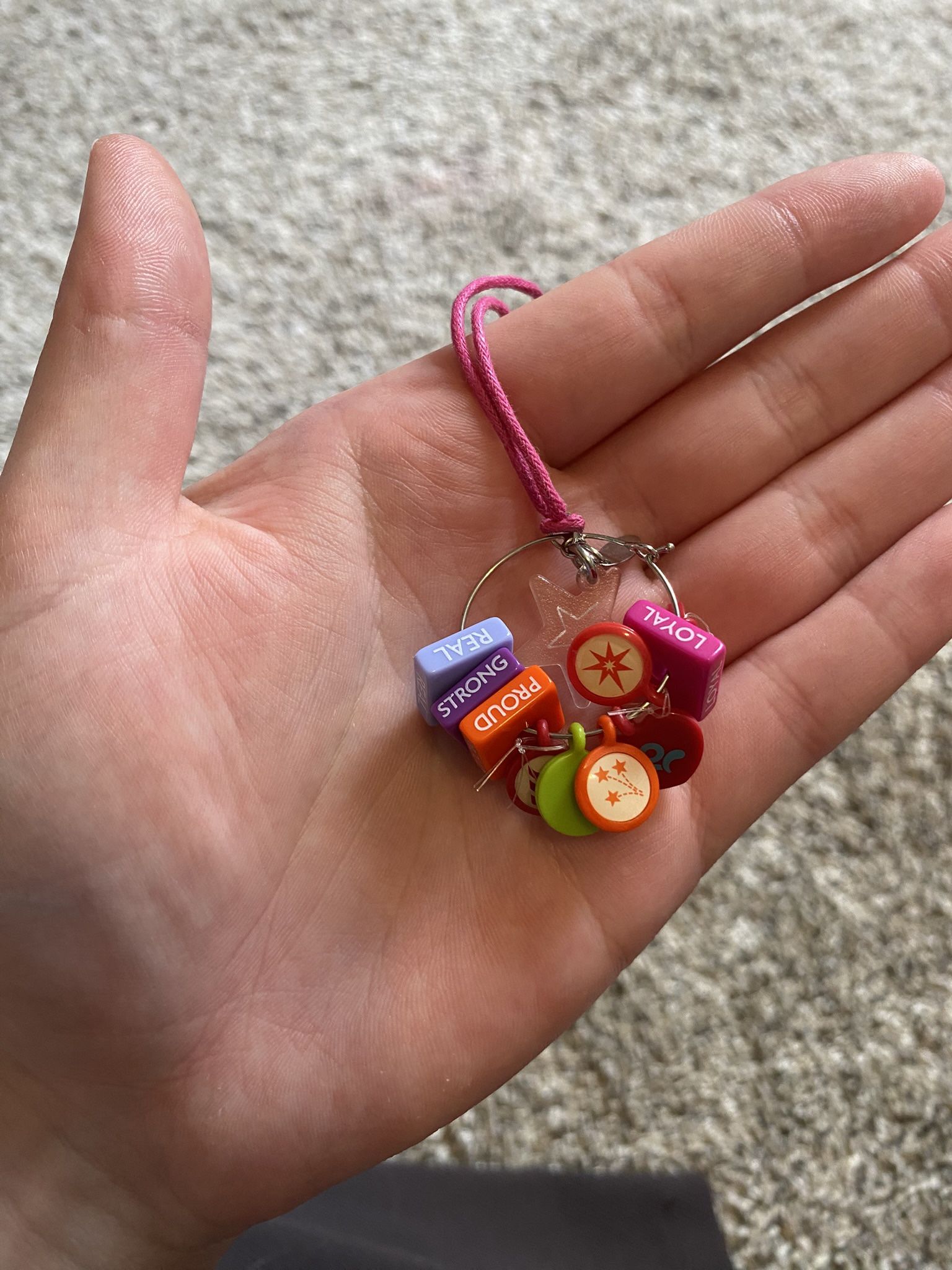 american girl doll charm necklace