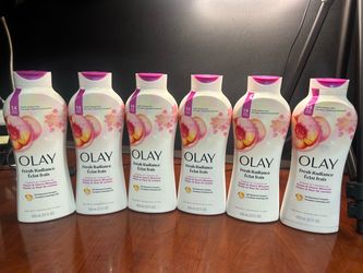 $5 each Olay Fresh Radiance Peach & Cherry Blossom Body Wash