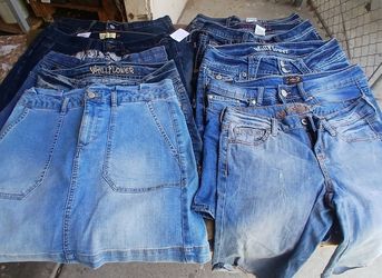 Vintage Girl's Denim Jean-Pant Lot