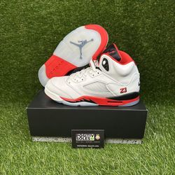 Air Jordan 5 GS Fire Red 2025 
