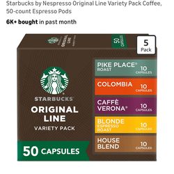 Nespresso variety pack by Starbucks bought by mistake Nespresso variety pack by Starbucks bought by mistake