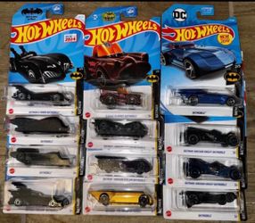 12 Batman Hot Wheels