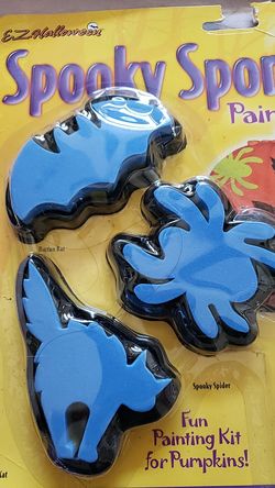 Spooky sponges stamps