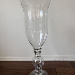 Tall Glass Flower Vase 24”