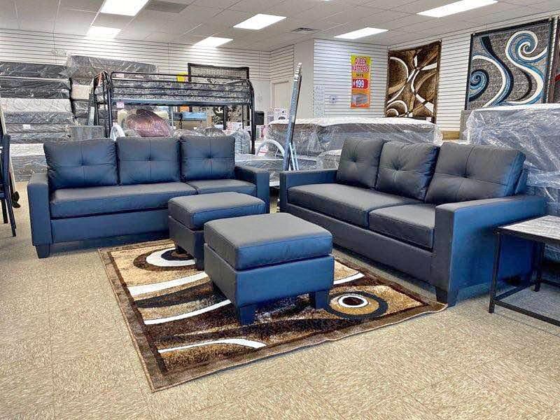 Leather Small Sectional 