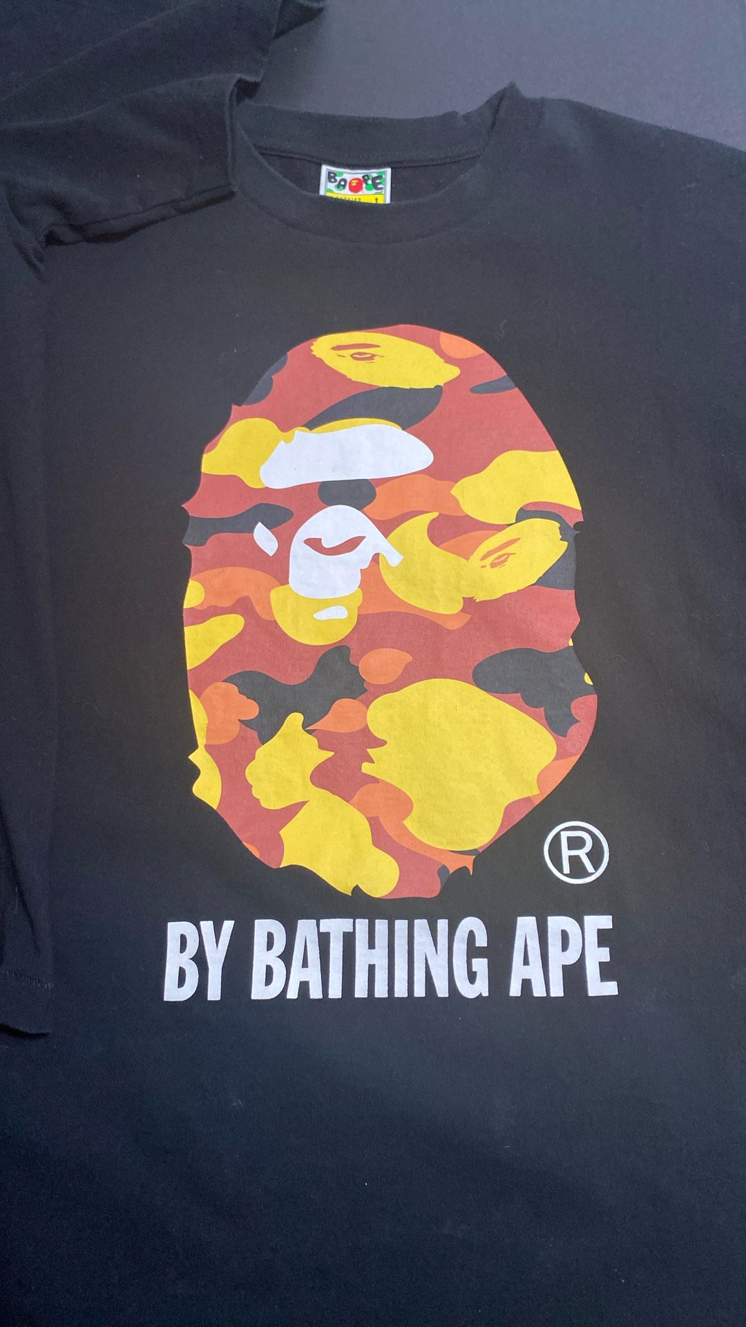 2 Bape shirts for sale