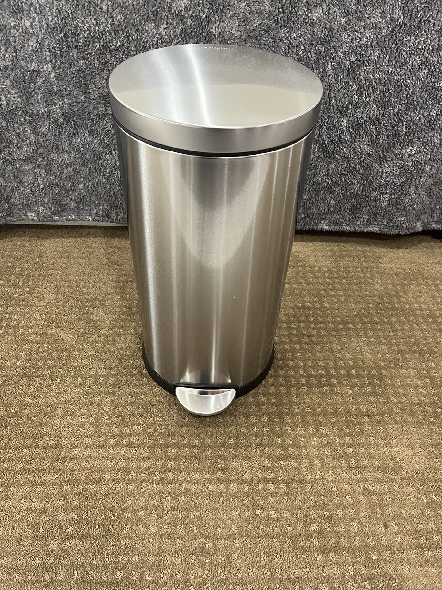 Simplehuman 30L Round Trash Can