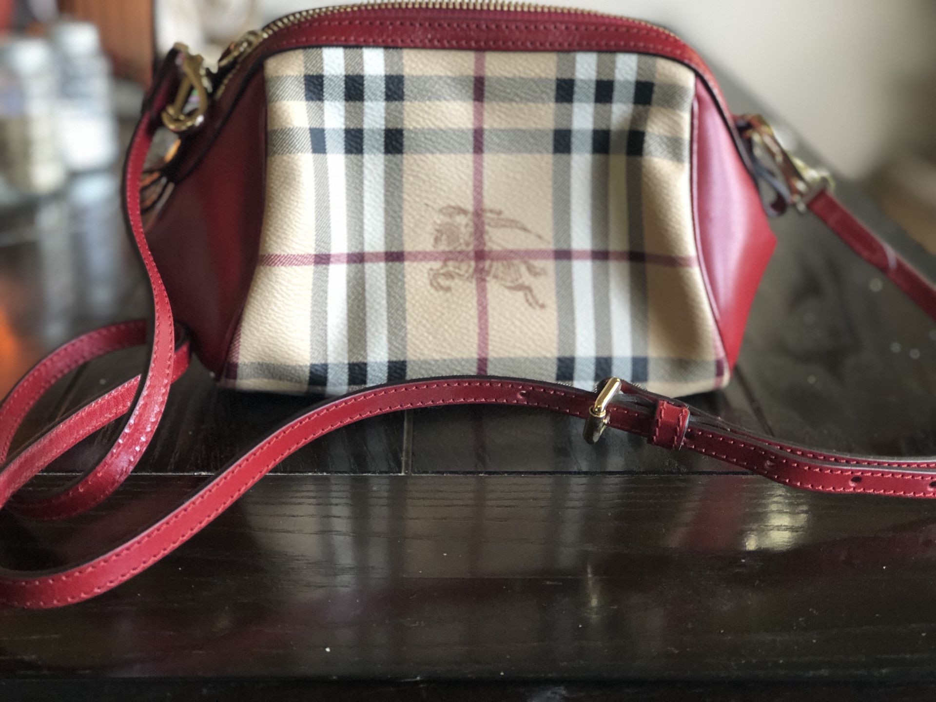 Burberry - new check shoulder bags - small