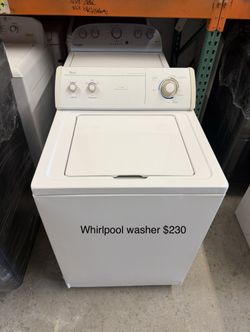 Whirlpool Washer 